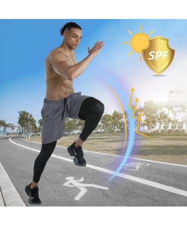 WIRIST 2 in 1 Running Pants for Men - Grey X-Large | Workout Compression Gym Athletic Shorts Leggings with Pocket - Buy Online on GoSupps.com