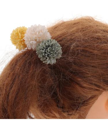 LALAFINA 3 Pairs Hairpin Flower Girls Bridal Hair Face Stencils Bun Bobby Flower Hair Barrettes Kids Tiara Hair Pin Kids Hair Clips Hair Accessories Bride Decorate Metal Prom - Buy Online on GoSupps.com