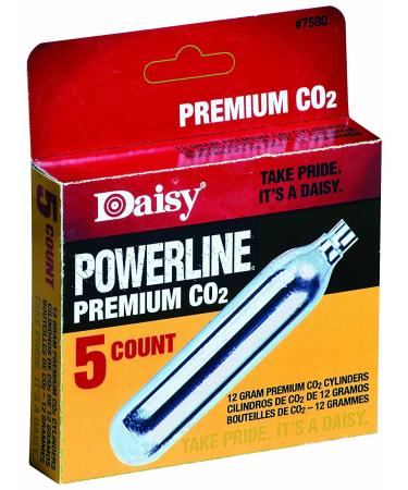 Daisy Outdoor Products 5 Count 12 gm CO2 cylinders