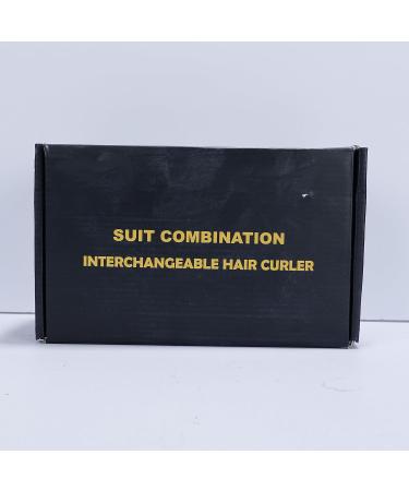 Buy Nwouiiay 6-in-1 Curling Iron Set - Ceramic Coating Adjustable Temperature LCD Display for All Hairstyles - Perfect for International Shipping - Buy Online on GoSupps.com