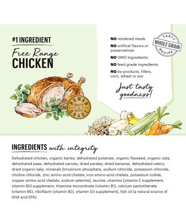 Honest Kitchen Dehydrated Whole Grain Dog Food - Chicken, 10lb | Human Grade Complete Meal & Topper - Buy Online on GoSupps.com