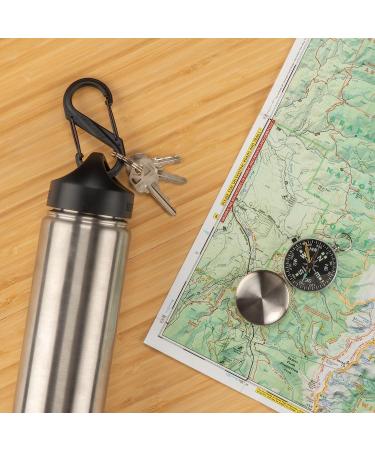 Nite Ize S-Biner Plastic No.4 Carabiner 4-Pack - Tactical Black Dual-Gated - Buy Online on GoSupps.com