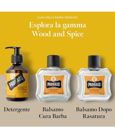 Proraso After Shave Balm WOOD & SPICE Single - Buy Online on GoSupps.com