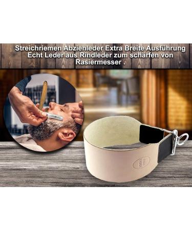 Extra Wide Strop Leather - Genuine Cowhide Razor Sharpening Tool for Optimal Performance - Buy Online on GoSupps.com
