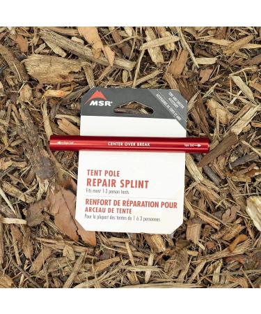 MSR Tent Pole Repair Splint Small Red - Essential Camping Gear for Quick and Easy Fixes - Buy Online on GoSupps.com