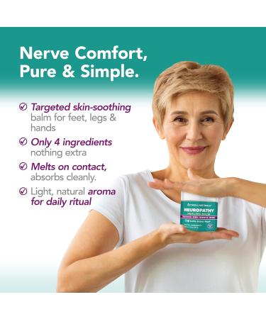 OWELL NATURALS Neuropathy Healing Balm Long Lasting Fast Acting with Frankincense Myrrh Coconut Oil & Beeswax Natural Ingredients Soothe Protect & Repair 2 oz (Pack of 1) - Buy Online on GoSupps.com