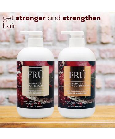 FRU Pomegranate & Fig Colour Shampoo and Conditioner Duo Gift Pack - 300ML - Buy Online on GoSupps.com