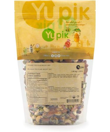 Yupik Organic Protein Boost Mix Cashews Walnuts Almonds Cranberries & Pumpkin Seeds 1 Kg 1 kg (Pack of 1) - Buy Online on GoSupps.com