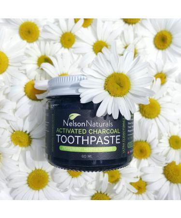 Activated Charcoal Toothpaste 3.3 oz - Natural Peppermint Flavor for Whiter Teeth & Fresh Breath | Eco-Friendly & Vegan - Buy Online on GoSupps.com