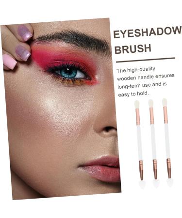 Beavorty 12 Pcs Eye Shadow Brush Eyeshadow Moisturizers Applicator Girl Makeup Tool Make up Silicone Head - Buy Online on GoSupps.com
