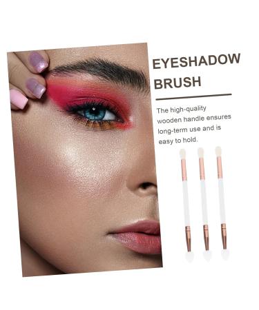 POPETPOP 24 Pcs Eye Shadow & Lipstick Brush Set | Travel Makeup Brushes with Wooden Handles for Women | Essential Eyeshadow Accessories - Buy Online on GoSupps.com