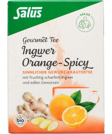  Salus Salus Orange-Spicy Ingewer Organic Herb Tea 30g - Buy Online on GoSupps.com