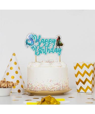 Seyal Raya and the Last Dragn Happy Birthday cake topper - Buy Online on GoSupps.com