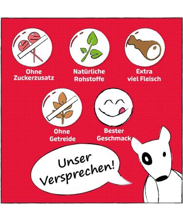 Snackomio Premium Dog Snack - Grain-Free Chicken Breast Fillet Strips (500g) - International Shipping Available - Buy Online on GoSupps.com