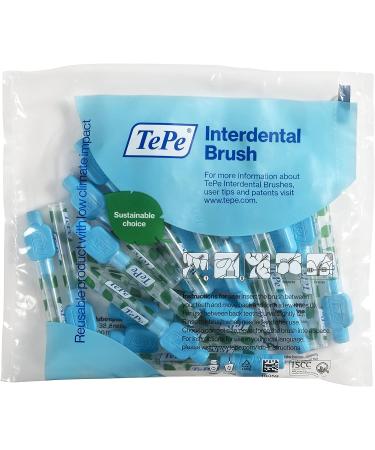 TEPE Interdental Brushes Original Size 5-0.8mm - 20 Pack (0.6mm Blue) - Buy Online on GoSupps.com