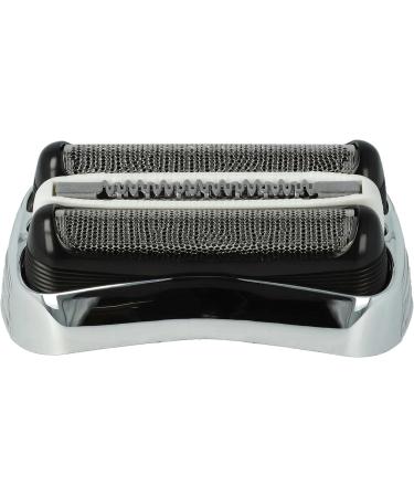 VHBW Shaving Head Compatible with Braun Old Gen: 300 310 320 340 350 350cc 360 370 370cc 380 395cc - High-Quality Shaving Head Cassette in Silver - Fast International Shipping - Buy Online on GoSupps.com