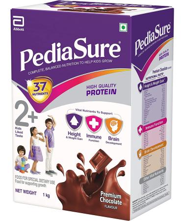 Abbott Pediasure Chocolate Refill Pack 1kg - Nutritional Supplement for Kids - Buy Online on GoSupps.com