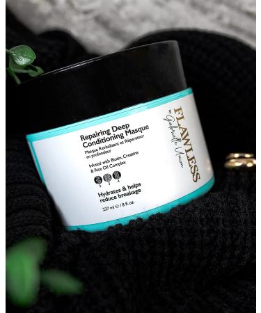 Flawless by Gabrielle Union - Deep Conditioning Mask for Natural Curly Hair 8 OZ - Buy Online on GoSupps.com