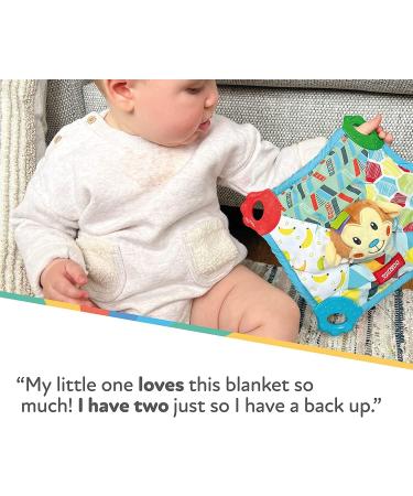 Nuby Teething Blankie - Assorted Styles | Soothing Teether for Babies - Buy Online on GoSupps.com
