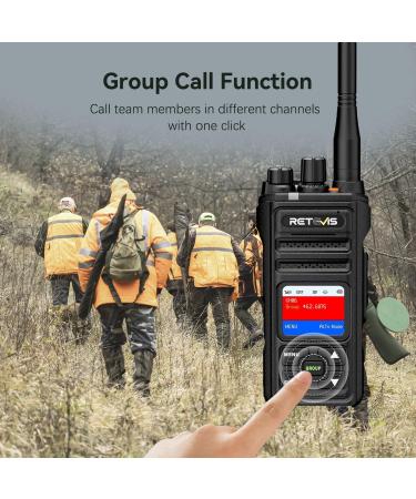 Retevis NR30S Walkie Talkies Long Range IP67 Waterproof GMRS Two Way Radio Noise Canceling - Black - Pack Of 2 - Buy Online on GoSupps.com