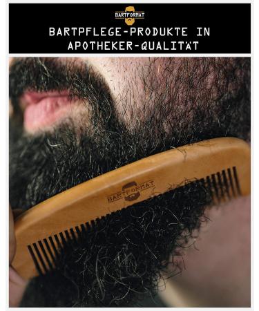 Premium Bart 4-Part Beard Care Set | Glatt Maker with Beard Balm (60ml) Brush Comb & Cultural Bag - Perfect Daily Grooming for Men - Buy Online on GoSupps.com