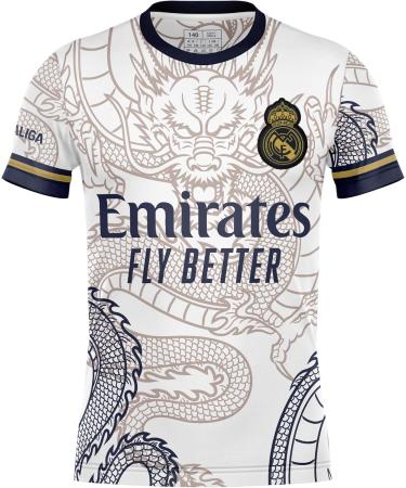 KISRAS R. Madrid Jude Bellingham #5 Retro Black Dragon Limited Edition Youth Football Kit - Rare Children's Shorts Set Sizes Available - Buy Online on GoSupps.com