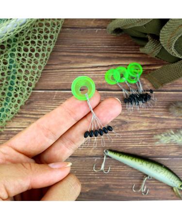 AMZfishing Rubber Stopper - Oval & Round | 3 Sizes | Float Stopper & Line Stopper | Silicone Fishing Accessories - Buy Online on GoSupps.com