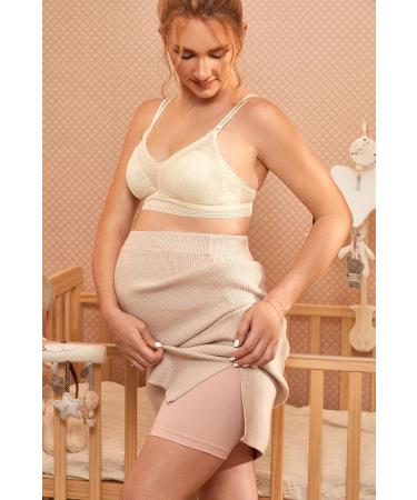 Gratlin Seamless Pregnancy Shapewear High Waist Shorts - Gentle Rose - Buy Online on GoSupps.com
