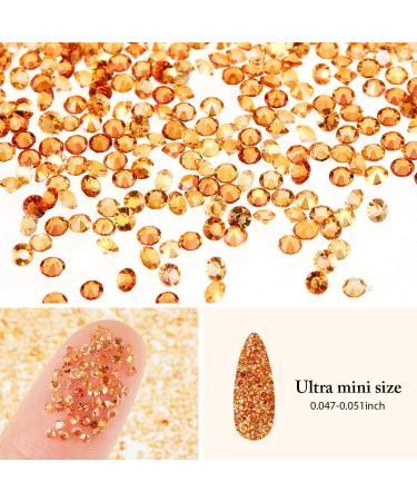 Ultra Mini Micro Diamond Glass Sand Rhinestones - 11520 Pieces 0.047-0.051 Inch - Nail Design, Makeup, DIY Craft - Multi Color - Buy Online on GoSupps.com