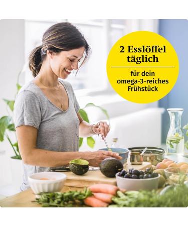 Dr. Budwig Omega 3 DHA+EPA Lemon 100ml - Vegan Algae Oil & Linseed Oil - High EPA DHA Omega 3 for Adults & Children - Buy Online on GoSupps.com