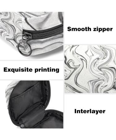 Multicoloured Marble Sanitary Napkin Storage Bag - Menstrual Pad Pouch for Girls and Women - Buy Online on GoSupps.com