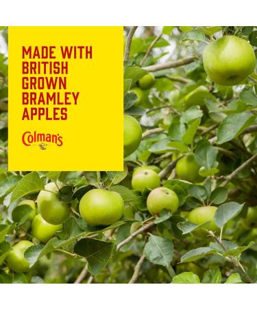 Colman's Bramley Apple Sauce Jar 155g - Delicious Apple Sauce for Cooking and Desserts - Buy Online on GoSupps.com