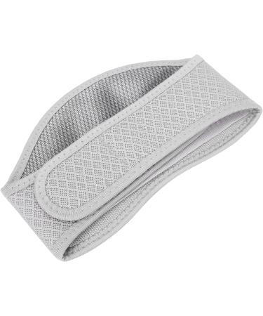 Breathable Mesh Neck Bandage for Pain Relief | Light Neck Support Collar for Men & Women - Gray - Buy Online on GoSupps.com