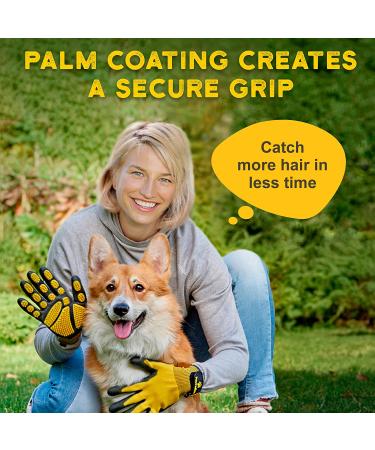 Pat Your Pet Hair Remover Glove - Effective Dog & Cat Brush for Easy Pet Grooming - Buy Online on GoSupps.com