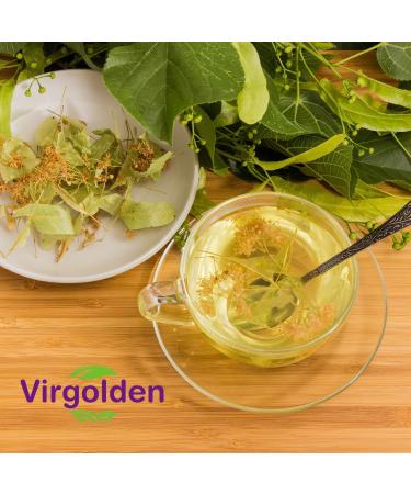 Linden Flowers 250g by Virgolden - Boost Your Immunity Herbal Blend for Tranquility and Relaxation Suitable for Detox - Buy Online on GoSupps.com