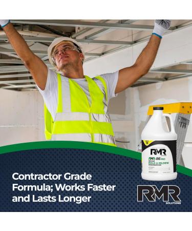 RMR-86 Pro Mold Stain & Mildew Remover - Contractor Grade, 1 Gallon - Professional Formula for Odor Removal - Buy Online on GoSupps.com