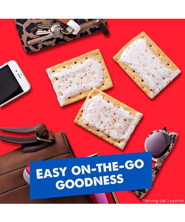 Pop-Tarts  Breakfast Toaster Pastries  Frosted Strawberry  Fun Snacks For Kids (64 Toaster Pastries) - Buy Online on GoSupps.com