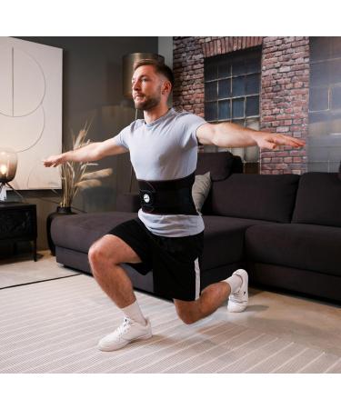 Vitalworxx Adjustable Back Bandage - Professional Support for Back Pain Relief Scoliosis Sciatica - XXL (100-115 cm) - International Shipping Available - Buy Online on GoSupps.com