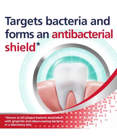 Parodontax Active Gum Health Mouthwash, Antiplaque and Antigingivitis Gum Mouthwash, Clear Mint, 16.9 Fl Oz x 3 - Buy Online on GoSupps.com