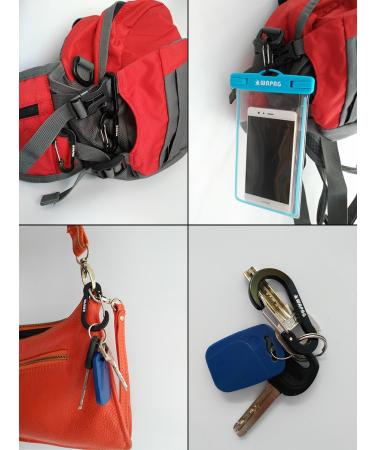 Karabiner 2-Inch Flat Mini Clip Hook - 14 Pack for Keys & Small Objects | Ideal for Camping & Hiking - Durable Indoor & Outdoor Accessory - Buy Online on GoSupps.com