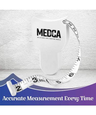 Body Fat Caliper & Measuring Tape Kit - Accurate BMI & Weight-Loss Tool - New White Design - Buy Online on GoSupps.com