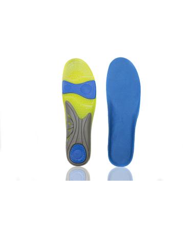 Gel Support Versatile Coolmax Replacement Insoles by COMSOLE (Women's Sizes 6-9(37-41))