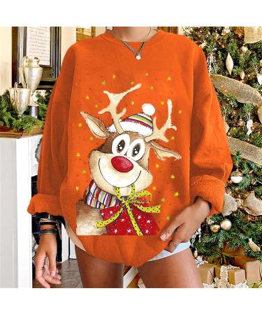 Elegant Women's Christmas Sweatshirt - Stylish Long Sleeve Round Christmas Sweater & Zip Hoodie | Perfect for Holiday Cheer | Shop Internationally - Buy Online on GoSupps.com