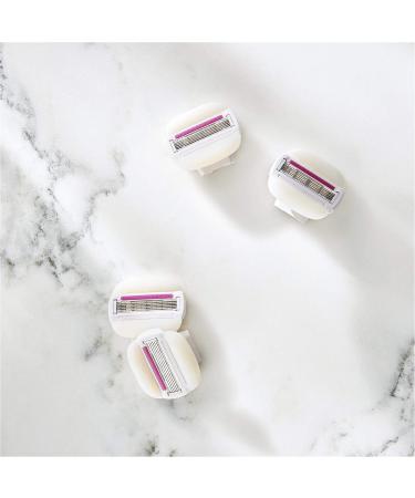 Gillette Venus Comfortglide Sugarberry Razor Blades for Women - 4 Replacement Blades (1 Pack) | Smooth Shaving & Enhanced Comfort - Buy Online on GoSupps.com