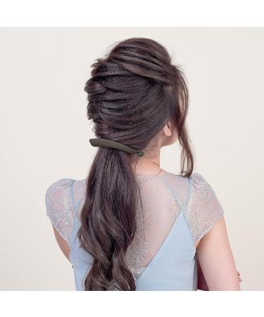 Fuyamp 3-Piece Vintage Banana Hair Clips for Long Hair - Stylish Fish Comb Clips for Women & Girls | International Shipping Available - Buy Online on GoSupps.com