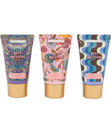 Heathcote & Ivory Love Revival Hand Cream Trio - 3 x 30ml Nourishing Creams for Silky Soft Hands - Buy Online on GoSupps.com