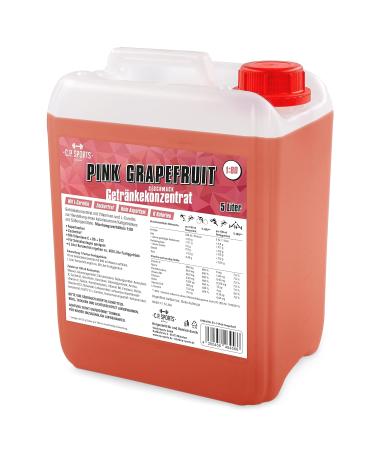 C.P. Sports Sugar-Free Beverage Syrup - Pink Grapefruit Concentrate with Vitamins - 10L + 2 Pump Dispenser - Ideal Sports Drink Mix - Buy Online on GoSupps.com