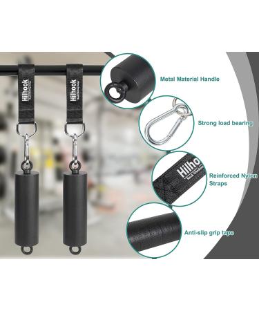Hilhook Pull Up Climbing Hold Grips - Non Slip Portable Rock Climbing Holds Training Set for Grip Strength Trainer - Ideal for Kettlebells, Bouldering, Ninja Warrior Indoor/Outdoor Workout - Buy Online on GoSupps.com