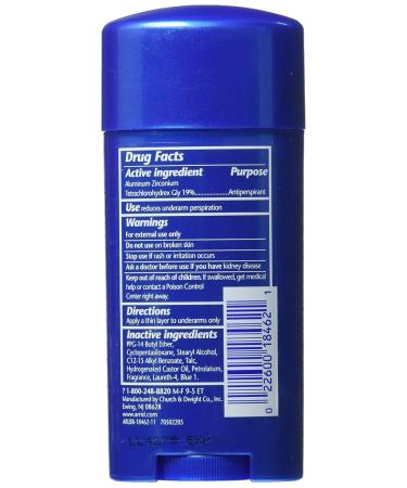 Arrid Xx Solid Antiperspirant Deodorant Ultra Fresh - 2.6 Oz - Pack Of 6 - Buy Online on GoSupps.com