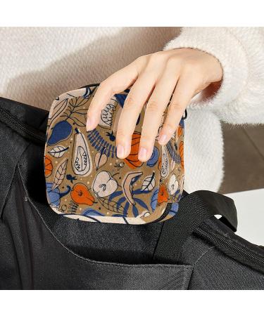 Autumn Pumpkin Menstrual Cup & Pad Storage Bag - Color 6 - Buy Online on GoSupps.com